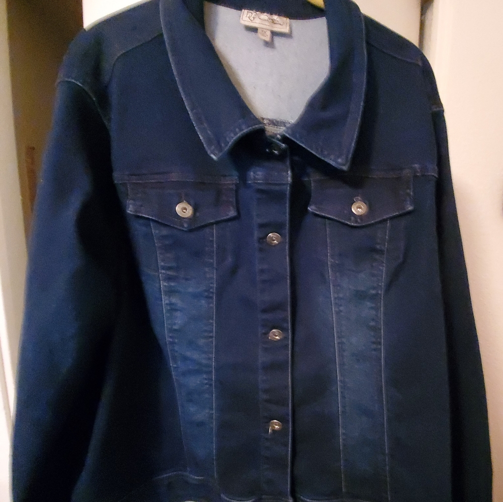 Jean jacket womens 3X